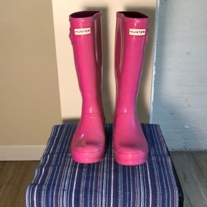 Hunter rain boots / wellies